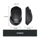 Миша Logitech M330 Silent plus Black (910-004909) - зображення 7