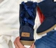 Жіночі уггі Середні Замшеві Сині з Бантами UGG Bailey Bow II Navy Suede (36, синій) - изображение 6