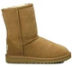 Дитячі уггі для дівчинки Замшеві Середні коричневі UGG Classic Short Kids Chestnut (27, коричневий) - зображення 1