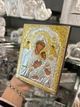 Икона Неустанной Помощи (Страстная) Богородица серебряная с позолотой (10 x 12,6 см) Ekklesia 6788/2 - изображение 5