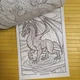 Раскраска Драконы Dragons А4 (41182) - изображение 2