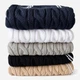 Детский вязаный жилет для мальчика ARTKNIT Коса 128-134 см Черный (4823093480148) - изображение 2