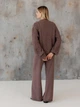 Кардиган вязаный женский ARTKNIT Оливия S-M Коричневый (2251940898013) - изображение 6