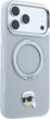 Etui do smartfona Apple iPhone 18 Pro/iPhone 17 Pro Karl Lagerfeld with Ring Stand 360 Karl Head Pin MagSafe Grey (3666339658809) - obraz 3