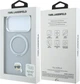 Etui do smartfona Apple iPhone 18 Pro/iPhone 17 Pro Karl Lagerfeld with Ring Stand 360 Karl Head Pin MagSafe Grey (3666339658809) - obraz 8