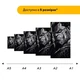 Дерев'яний фігурний пазл Залізний гнів, А5, Дерев’яна коробка 35 елементів - изображение 2