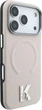 Etui do smartfona Apple iPhone 18 Pro Max/iPhone 17 Pro Max Karl Lagerfeld Grained Embossed Ring & Kameo Logo MagSafe Beige (3666339650421) - obraz 4