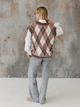 Жилет женский ARTKNIT Trio L-XL Шоколадный (2251930427018) - изображение 4