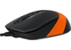 Комплект клавиатуры и мыши A4tech Fstyler F1010 USB Черно-оранжевый (F1010) - изображение 5