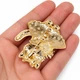 Брошь BROCHE Животные Кошечка с букетом цветов розовая BRBF115672 - зображення 4