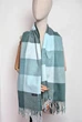 Кашемировый шарф бирюзовый Cashmere С04 - изображение 2