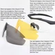 Защитные спортивные очки 5.11 Aileron Shield со сменными линзами (3 шт.) и поляризацией, UV400 Чорный - изображение 8