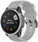 Pasek Beline Silicone do Garmin Fenix 8/Fenix 7S/Fenix 6S/Fenix 5S/mk3/mk3i/Instinct 2S Grey (5908047991273) - obraz 1