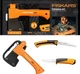 Zestaw campingowy Fiskars Siekiera X5 + nóż + piła (1057912) - obraz 10