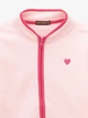 Кофта фліс однотонна для дівчинки GENUA 26103 140 см Рожевий shop (2000999952807) - изображение 2