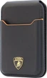 Magnetyczny portfel Lamborghini D1 Genuine Leather do telefonu Black/Orange with MagSafe (6955250214933) - obraz 1