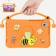 Противоударный детский чехол EVA Yellow Bee с подставкой и ручкой-держателем для Samsung Galaxy Tab A11 / Tab A9 экран 8.7" дюймов (SM-X135, SM-X130, SM-X115, SM-X110) Оранжевый - изображение 6