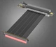 Райзер-кабель PCI-E 4.0 x16 Flexible Extension Cable для відеокарти, чорний - Уцінка - зображення 3
