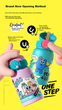Детская термобутылка UOOhA Clean Pocket с трубочкой 500 мл Blue - изображение 4