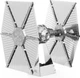 Metalowy konstruktor 3D Metal Earth Star Wars Imperialny myśliwiec TIE 67 elementów MMS256 (32309012569) - obraz 2