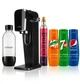 Набор для газирования воды SodaStream Art 1 бутылки 1 баллоны 3 сиропа 1 л Черный (SDS-ART-BK-1B-1QC-3S) - изображение 1