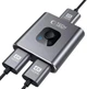 Hub USB Tech-Protect HB07 2-in-1 HDMI 4K 60Hz Space Grey (5906302360949) - obraz 3