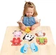 Puzzle Banana Panda Moje pierwsze puzzle Zwierzęta (3695082) - obraz 5