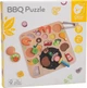 Puzzle drewniane Classic World Grill 21 elementów (6020018) - obraz 1