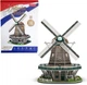 Puzzle 3D CubicFun Młyn z podświetleniem LED 65 elementów (1011573) - obraz 4