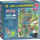 Puzzle Jumbo Jan van Haasteren Retro samochody. Stres z paczkami 1000 elementów (2051834) - obraz 1