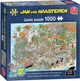 Puzzle Jumbo Jan van Haasteren Niech żyje Morze Śródziemne! 1000 elementów (2051885) - obraz 1