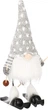 Новогодняя фигурка Springos CA0682 Гном на лыжах 33 см (5907719422893) - изображение 4
