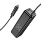 Автомобільний насос HOCO ZP5 May smart air pump Black - зображення 3