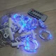 LED гирлянда штора для дома 3х3 м Гирлянда на окно 300 LED от USB Синий Гирлянда штора водопад - изображение 7