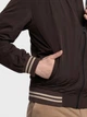 Чоловічий бомбер коричневий Arber Varsity Jacket Z 48 зріст 4 коричневий (AN 08.03.10) - зображення 6