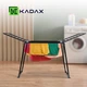 Сушарка для білизни підлогова KADAX Model 205 чорна (5903699483589) - зображення 1