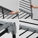 Сушарка для білизни підлогова KADAX Model 205 чорна (5903699483589) - зображення 7