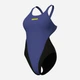Купальник слитный женский Arena Team Swimsuit Swim Tech Solid 004763-851 Темно-синий/Черный (3468337873440) - изображение 6