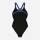 Купальник суцільний жіночий Arena Team Swimsuit Swim Tech Solid 004763-851 Темно-синій/Чорний (3468337873419) - зображення 9