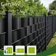 Лента для забора Gardlov 19 см x 26 м 700 г/м² Anthracite (5900779951679) - изображение 11