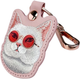 Etui-brelok Nimmy do AirTag Glasses Cool Cat Pink (6971080318696) - obraz 5
