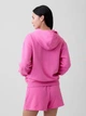 Толстовка на молнии с капюшоном на флисе женская GAP 966129126 2XL Розовая (1163464283) - изображение 2