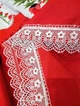 Костюм вишиванка для дівчинки Маки габардин 152 - изображение 6