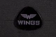 Чемодан на колесиках Wings 6802 45 л 2 колеса Черный (Vt00009) - изображение 6