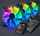 Набор вентиляторов Frime RGB + Fun hub + ДУ Frime Iris Space KIT (IRISSPACEKIT) - изображение 8