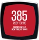 Szminka do ust Maybelline New York Color Sensational Made for all matowa 385 Ruby 5 g (3600531543365) - obraz 3
