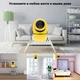 Радіоняня Unitoptek з датчиком руху і камерою Yellow - зображення 7