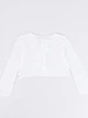 Свитер - болеро Boboli 703033 86 cm (8193886cm) Белый - изображение 2