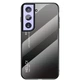 Захисний чохол Deexe Gradient Color для Samsung Galaxy S21 - Black / Grey - зображення 1
