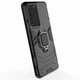 Чохол з підставкою Deexe Hybrid Case для Samsung Galaxy S21 Ultra - Black - зображення 5